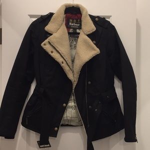Barbour Waxed Cotton Matlock Moto Jacket